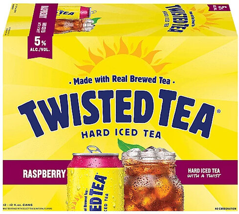 Twisted Tea Raspberry Hard Iced Tea