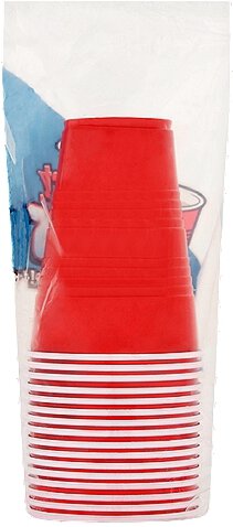 Dispozeit Plastic Cup Red
