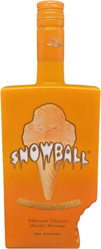 Snowball Peach Cream Liqueur Kosher Dairy
