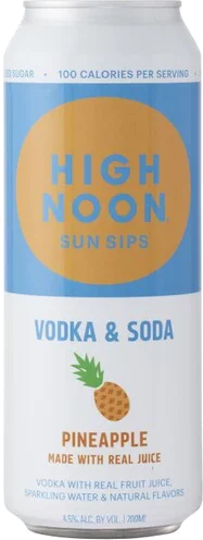 High Noon Pineapple Vodka & Soda