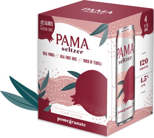 Pama Pomegranate Liqueur Seltzer