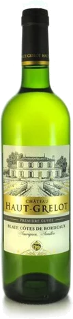 Chateau Haut-Grelot Blanc Blaye Cotes De Bordeaux Premier Cuvee
