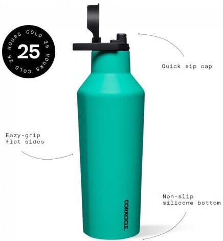 Corkcicle Kokomo Neon Lights Sports Canteen