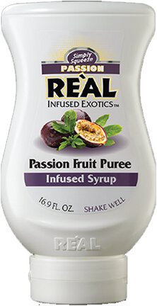 Real Passion Fruit Puree Infused Syrup