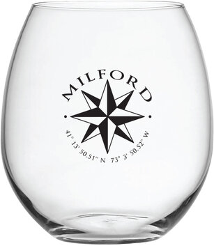 MILFORD GLASS ACRYLIC TRITAN 16OZ
