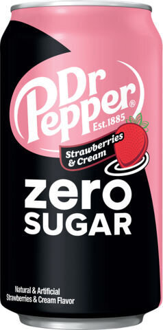 Dr Pepper Zero Sugar Strawberries & Cream