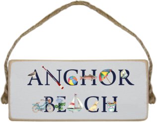 BEACH ANCHOR ON TWINE