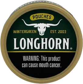 Longhorn Wintergreen Pouch