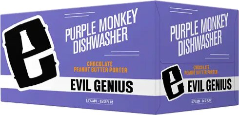 Evil Genius Purple Monkey Dishwasher