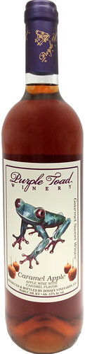 Purple Toad Caramel Apple