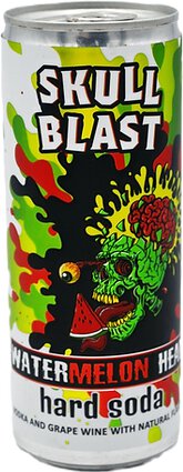 Skullblast Cocktails - Watermelon Head Hard Soda