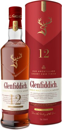 Glenfiddich 12 Year Sherry Cask Single Malt Scotch