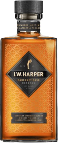 I.W Harper Kentucky Straight Bourbon Whiskey Cabernet Cask Reserve