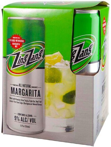 Zing Zang Margarita RTD Cocktail Cans