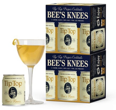 Tip Top Bee's Knees Cocktail