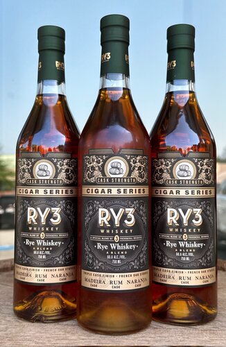 RY3 Cigar Series #1 Cask Strength Rye Whiskey