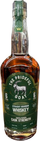 The Prideful Goat 6 Year Cask Strength Straight Bourbon Whiskey