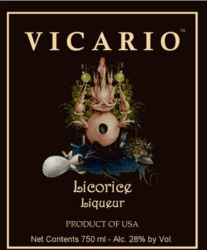 Vicario Licorice Liqueur
