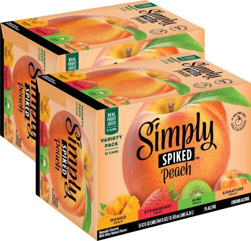 Simply Spiked Peach Variety Pack