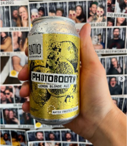 Ratio Photobooth Lemon Blonde Ale 6pkc