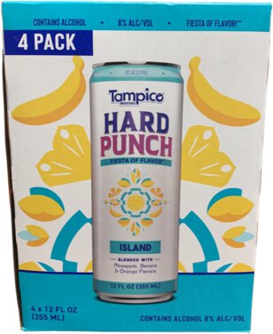 Tampico Island Hard Punch 4PK Cans