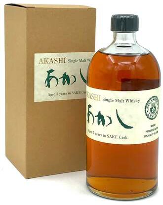 Akashi 5 Year Old Sake Cask Finish Single Malt Whisky