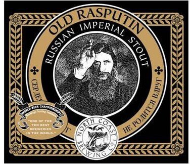 North Coast Old Rasputin 6/4 Pack Cans
