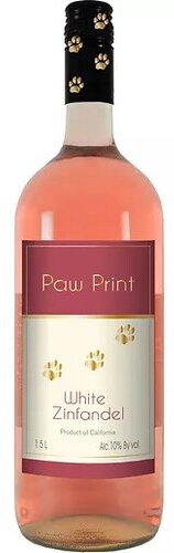 Paw Print White Zinfandel