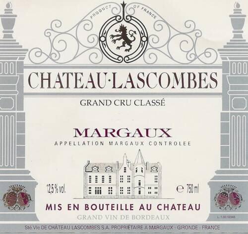 Chateau Lascombes Margaux Grand Cru Classe