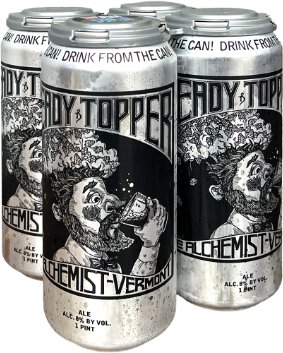 The Alchemist Heady Topper 16oz 4pk (Limit 2-4pks)