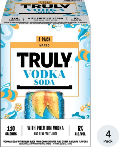 Truly Vodka Seltzer Mango