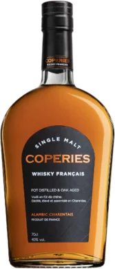 Coperies Pot Distilled & Oak Aged Single Malt Français Whiskey