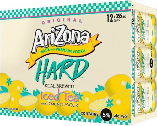 Arizona Hard Lemon Tea 12 Pack