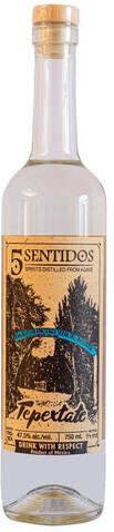 Cinco Sentidos Tepextate Mezcal