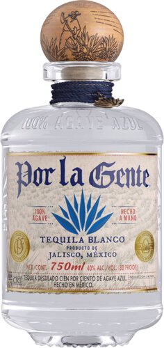 Por La Gente Blanco Tequila