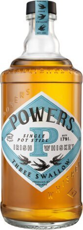 Powers Three Swallow Irish Whiskey