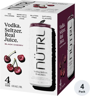 Nutrl Vodka Seltzer Black Cherry