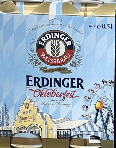 Erdinger Oktoberfest Cans