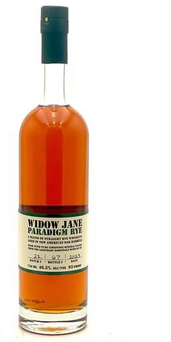 Widow Jane Paradigm Rye