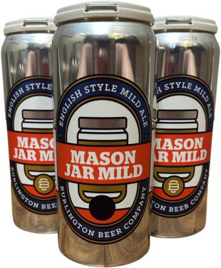 Burlington Mason Jar Mild 4PK Cans