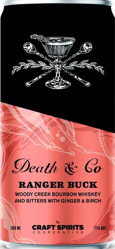Death & Co Ranger Buck Whiskey Cocktail Can