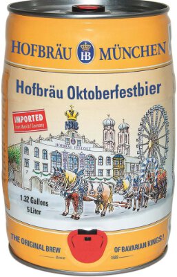 Hofbrau Oktoberfest 5L Mini Keg