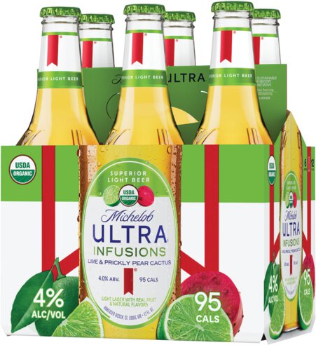 Michelob Ultra Infusions Lime & Prickly Pear