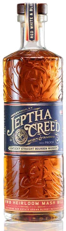 Jeptha Creed Bourbon Estate Grown Bloody Butcher Red White & Blue Heirloom Mashbill Limited Release