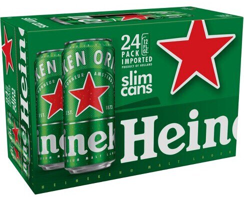 Heineken Premium Malt Lager Beer 12oz Can