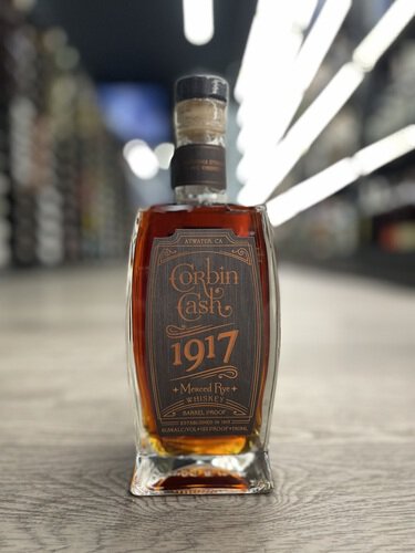 Corbin Cash 1917 Merced Rye Barrel Proof