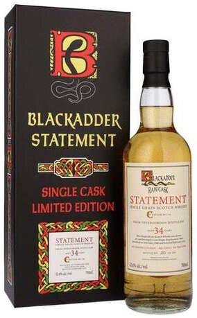Blackadder Raw Cask Statement Invergordon 34 Year