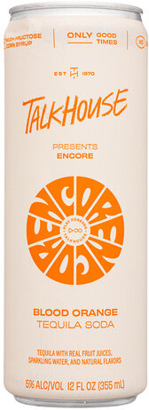 Talkhouse Blood Orange Tequila Soda