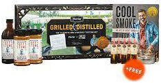 Flaviar Grilled & Distilled Gift Set