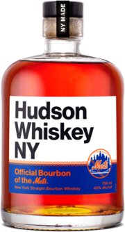 Hudson Whiskey Years Old Official Bourbon Of The Mets New York Straight Bourbo